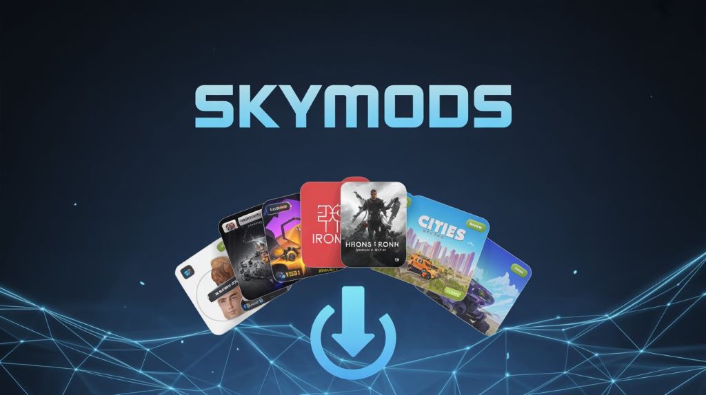 Skymods website preview